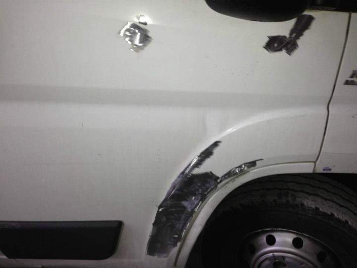 Carrosserie rayée Carquefou